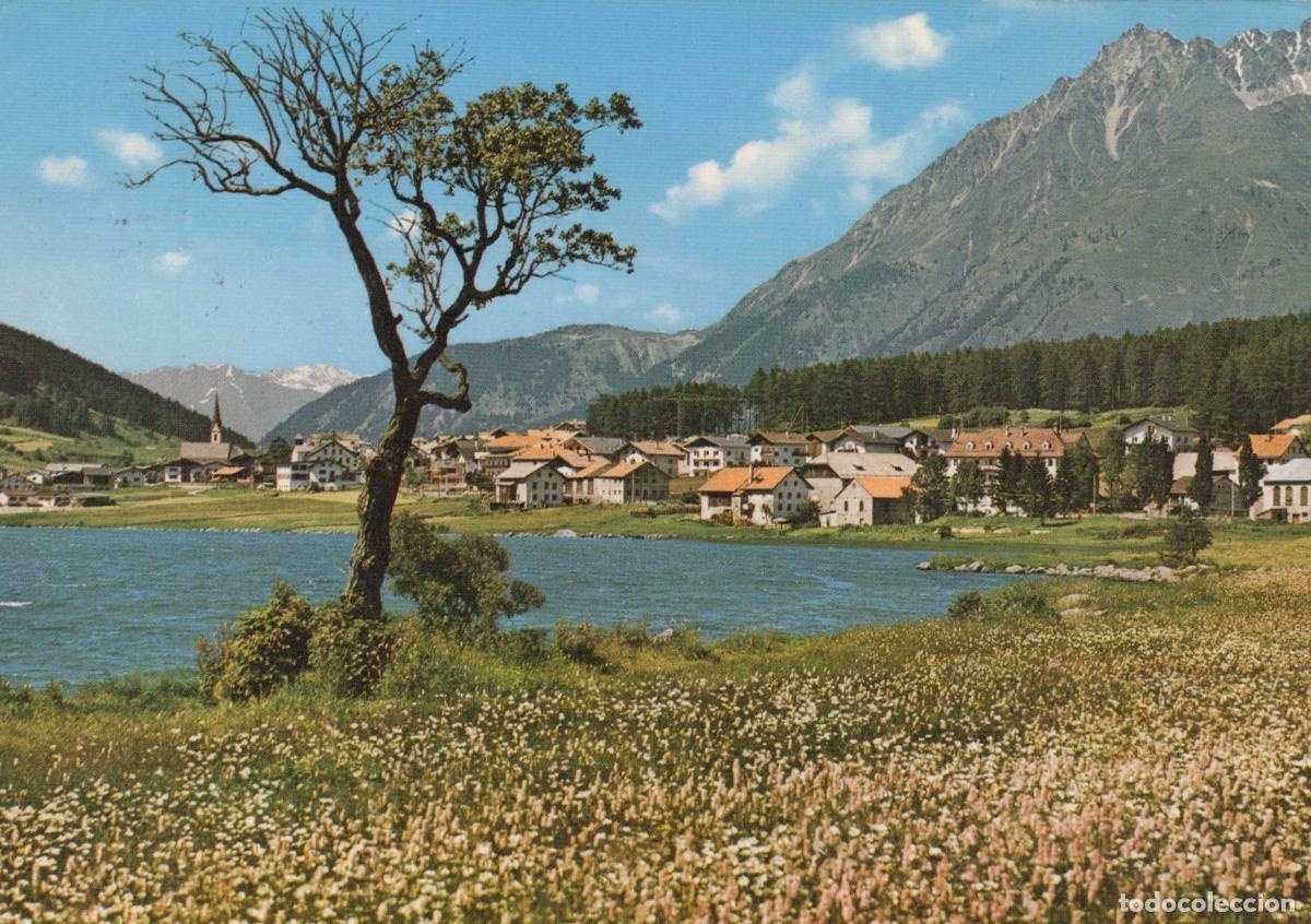Postales: Italy St Valentin Auf der Haide Lake Reschensee South Tyrol *YAS117