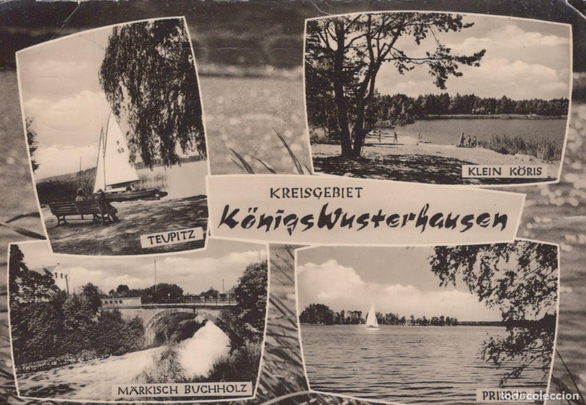 Postcards: Germany K&ouml;nigs Wusterhausen Region Multi View Teupitz Klein K&ouml;ris *YAS195