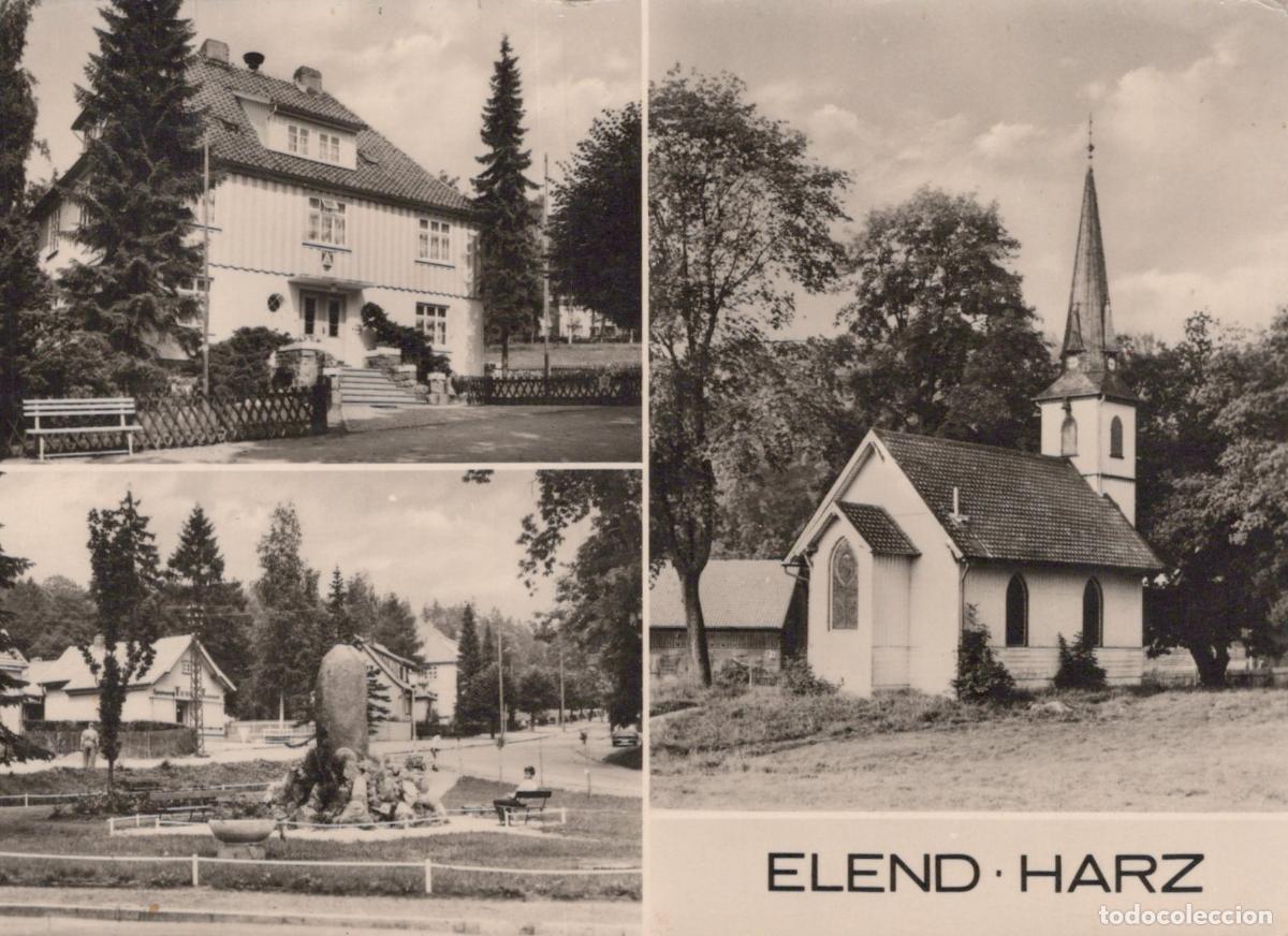 Postales: Germany Eland Church and Village Scenes Vintage *YAS197