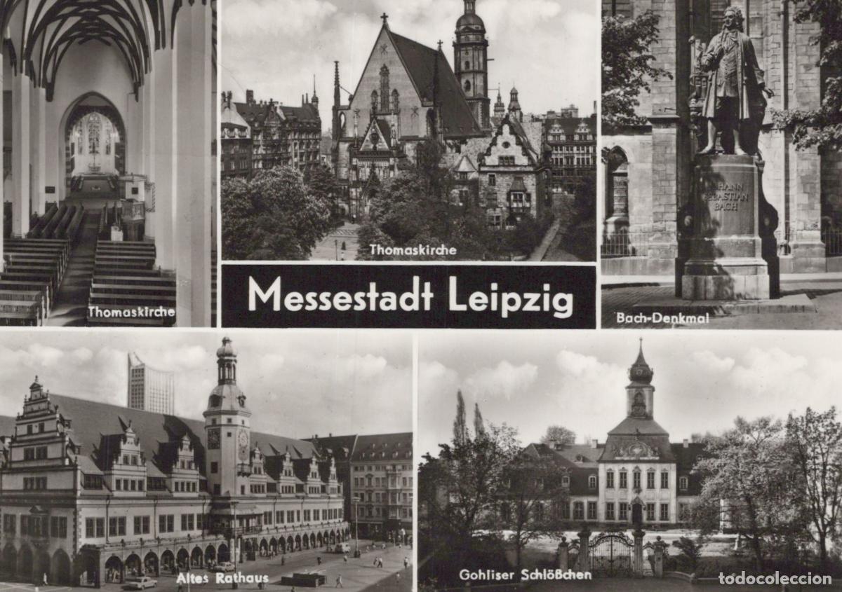 Postais: Germany Leipzig City Views Thomaskirche Altes Rathaus Gohliser *YAS201