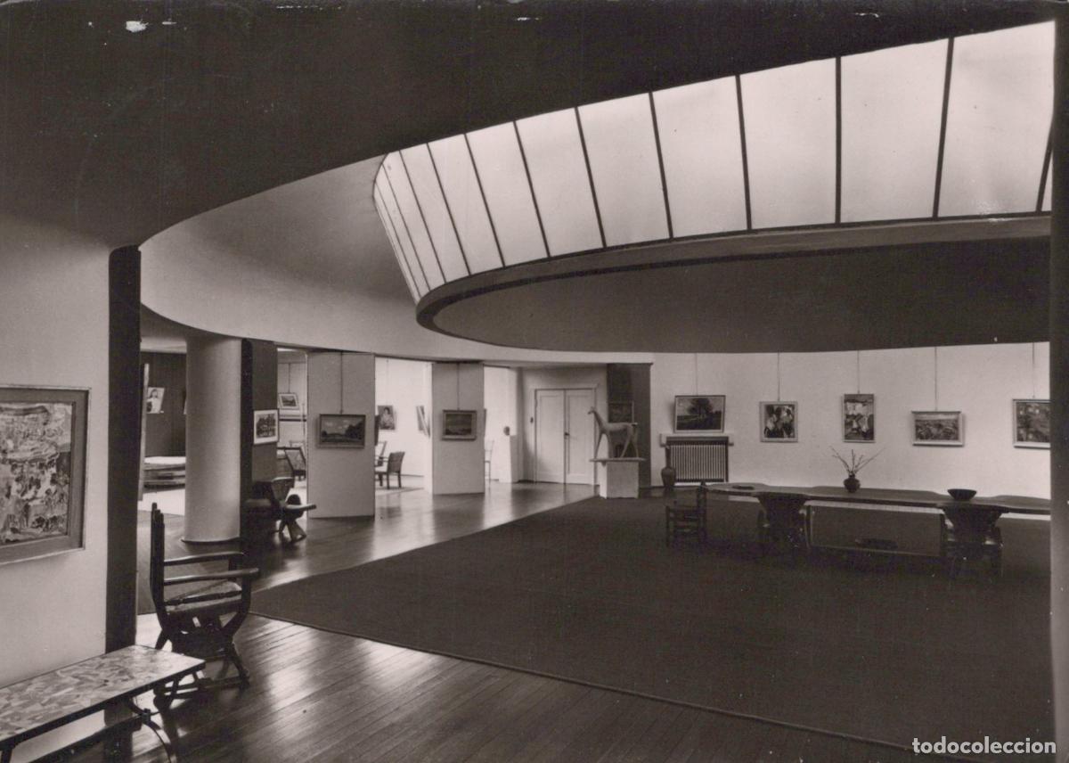 Postales: Germany Worpswede B&ouml;ttcherstra&szlig;e Art Exhibition Interior 1950s *YAS207