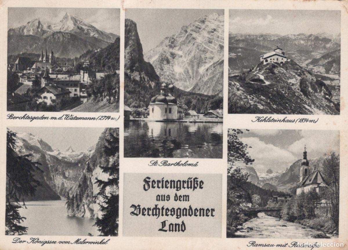 Postales: Germany Berchtesgaden Multi View K&ouml;nigssee St Bartholom&auml; Ramsau Koh *YAS168
