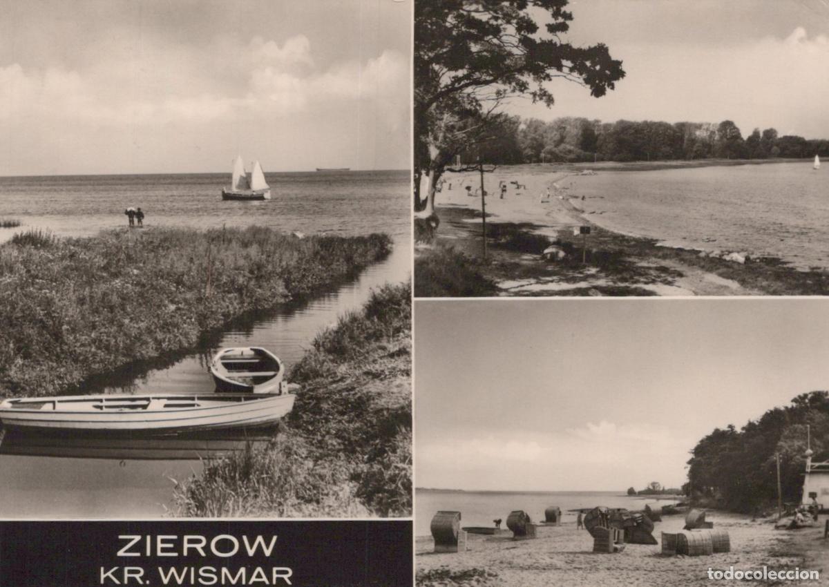 Postales: Germany Zierow Kr Wismar Coastal Scenes With Boats and Beach *YAS217