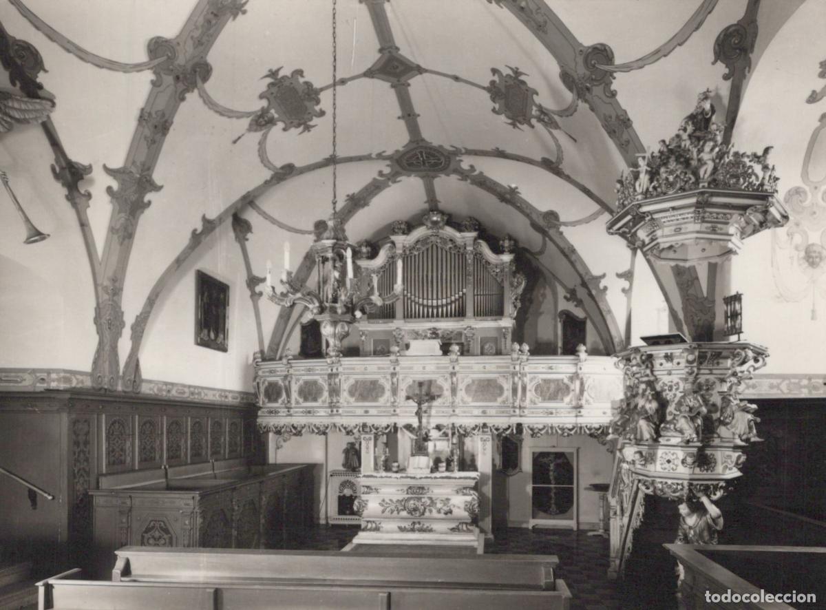 Postales: Germany Burgk Castle Chapel With Silbermann Organ Interior Unposted *YAS227