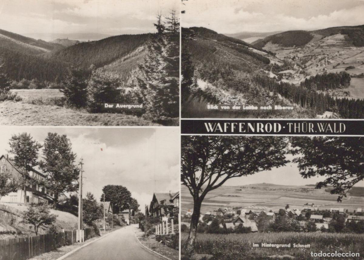Postales: Germany Waffenrod Thuringian Forest Auergrund Blick von der Leithe Nach *YAS229