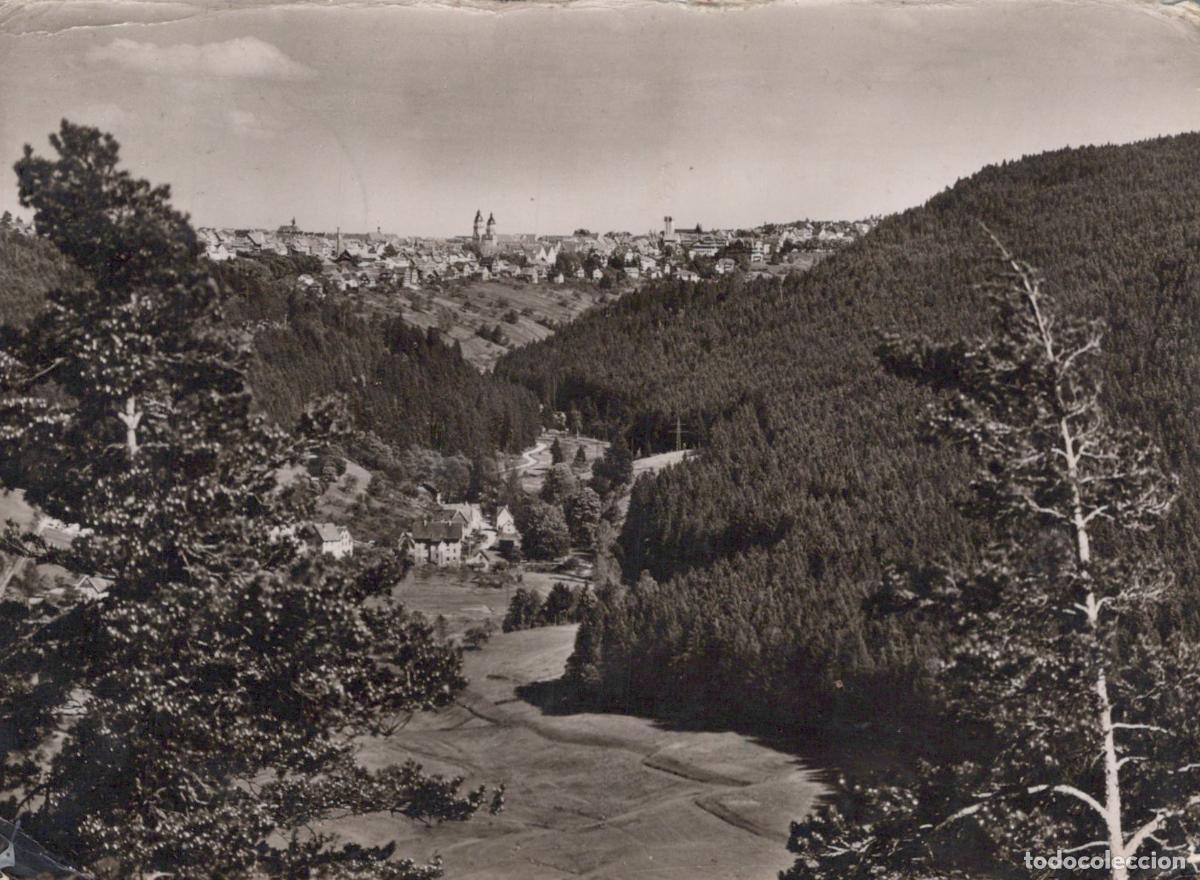 Cartoline: Germany Freudenstadt Panoramic View From Hillside Real Photo *YAS235
