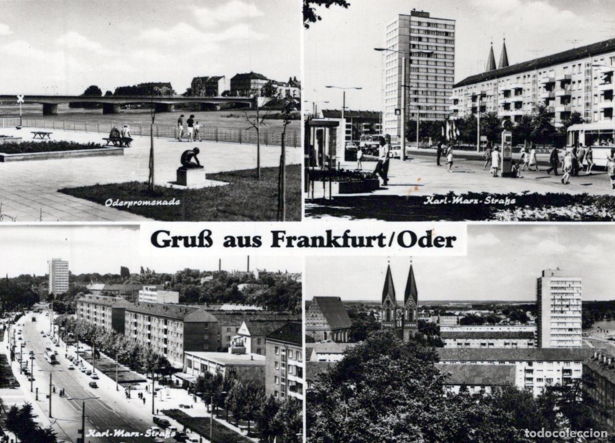 Postales: Germany Frankfurt Oder Multi View Oderpromenade Karl Real Photo Unposted *YAS192 - Foto 3