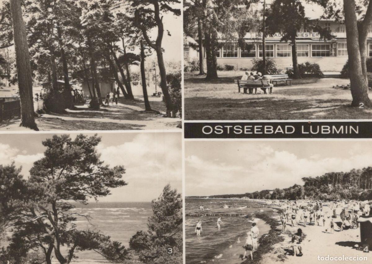 Cartoline: Germany Lubmin Ostseebad Beach and Promenade *YAS198