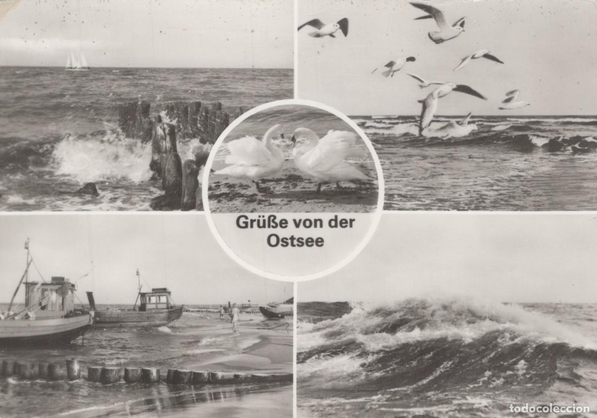 Cartoline: Germany Weimar Gr&uuml;&szlig;e von der Ostsee Greetings From the Baltic Sea A *YAS243