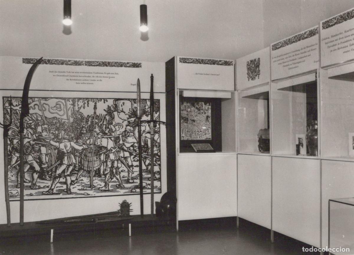 Cartoline: Germany Erlbach Melanchthon Era Museum Exhibit Real Photo Unposted *YAS261