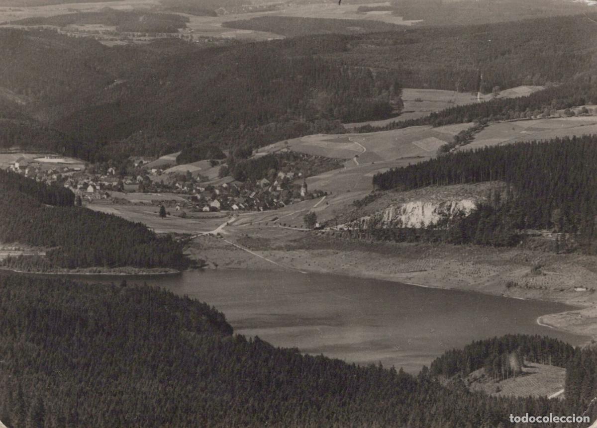 Cartoline: Germany Sosa Erzgebirge Talsperre des Friedens Dam Aerial View Unposted *YAS216