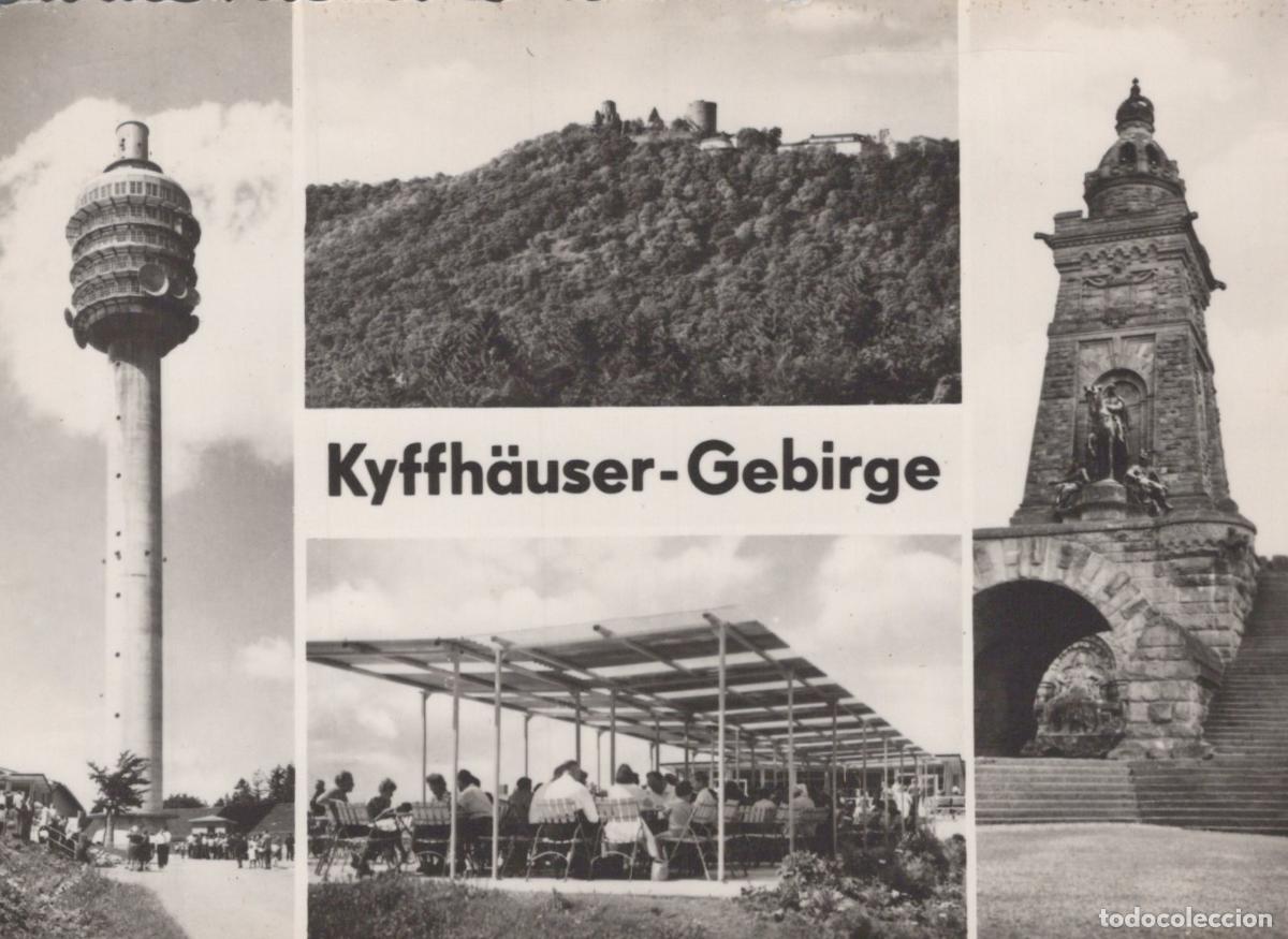 Postcards: Germany Kyffh&auml;userland Kyffh&auml;user Gebirge TV Tower Monument and Unposted *YAS268