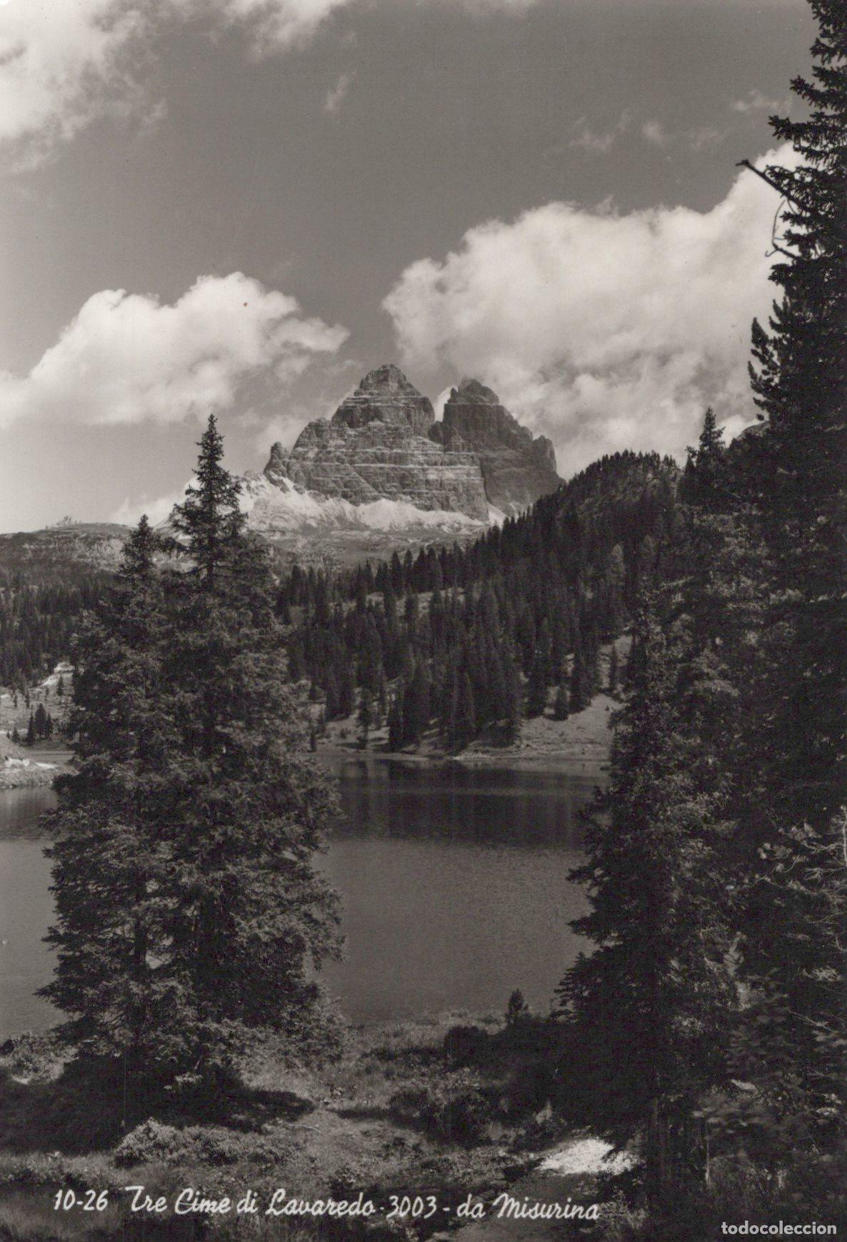 Postcards: Italy Misurina Lake Tre Cime DI Lavaredo Dolomites Mountain Unposted *YAS374