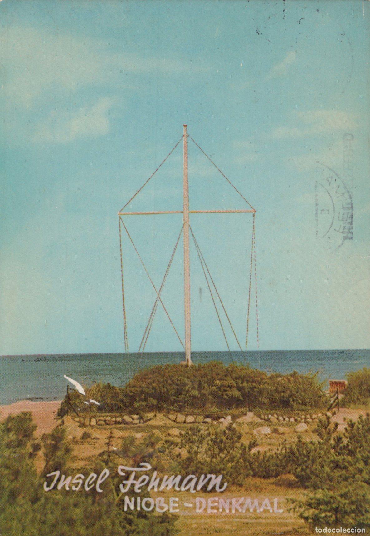 Cartes Postales: Germany Fehmarn Island Niobe Memorial Mast Baltic Sea Coast Landscape *YAS429