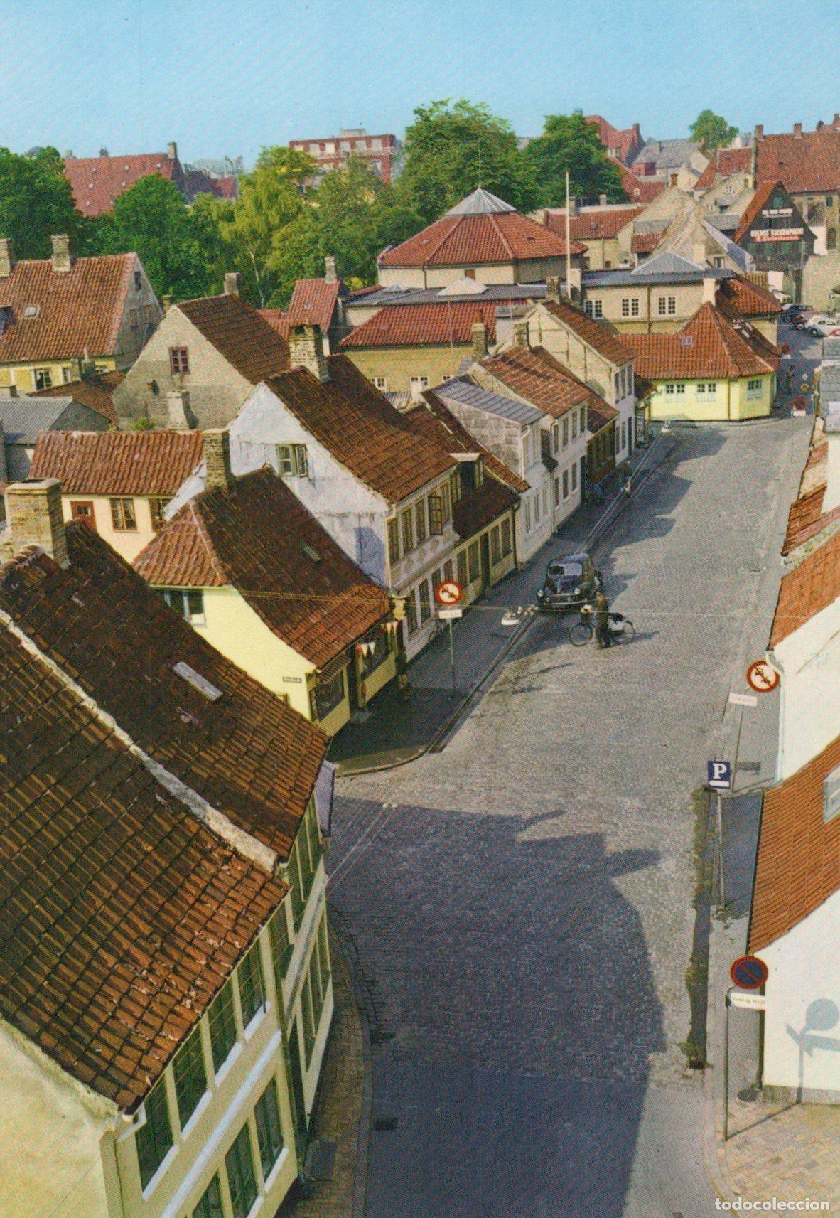 Cartes Postales: Denmark Odense H C Andersen S House Cobblestone Street View Unposted *YAS594