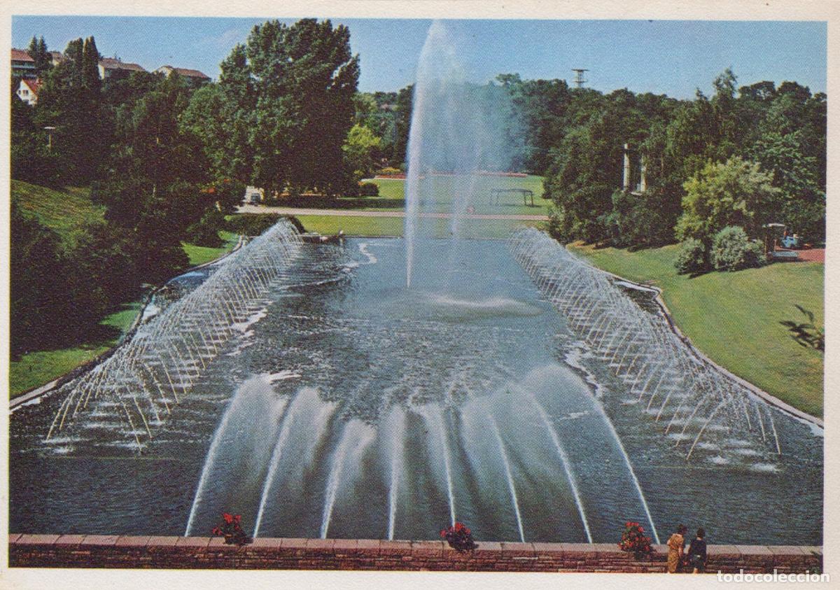 Postcards: Germany Stuttgart Killesberg Wasserspiele Park Fountain Water Unposted *YAS665