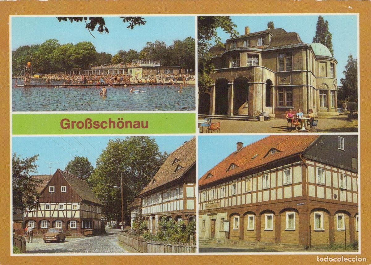 Cartes Postales: Germany Grosssch&ouml;nau Waldstrandbad Fdbg Erholungsheim Gasthof Unposted *YAS670