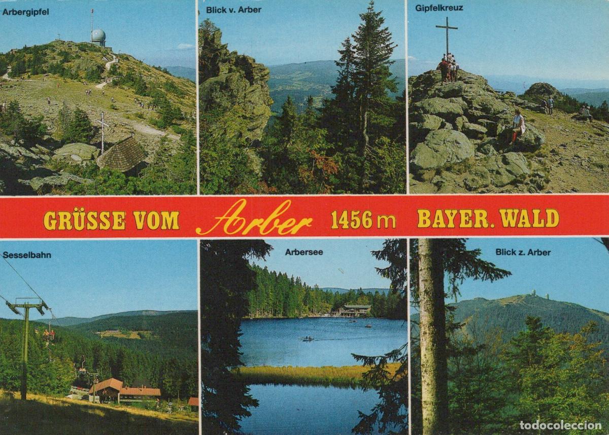 Postcards: Germany Arber Gr&uuml;sse Vom 1456m Bayerischer Wald Multi View Unposted *YAS695