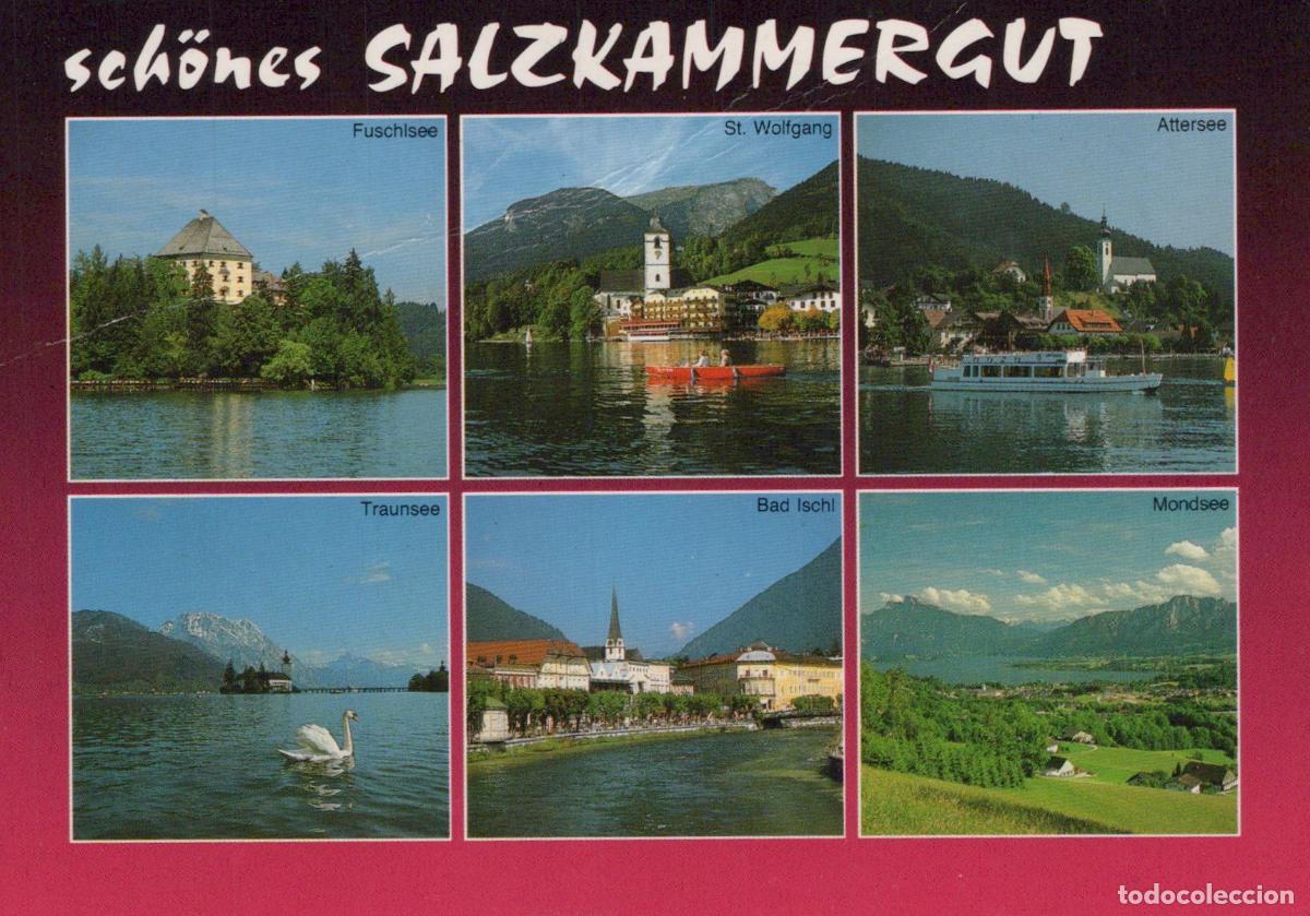 Postales: Austria Salzkammergut Multi View Fuschlsee St Wolfgang Bad Ischl *YAS735
