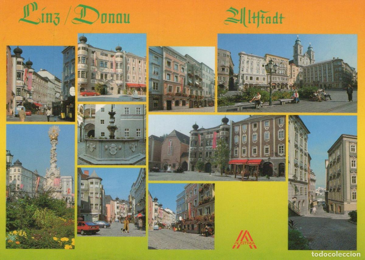 Postkarten: Austria Linz Donau Altstadt Multi View Cityscape Architecture *YAS745