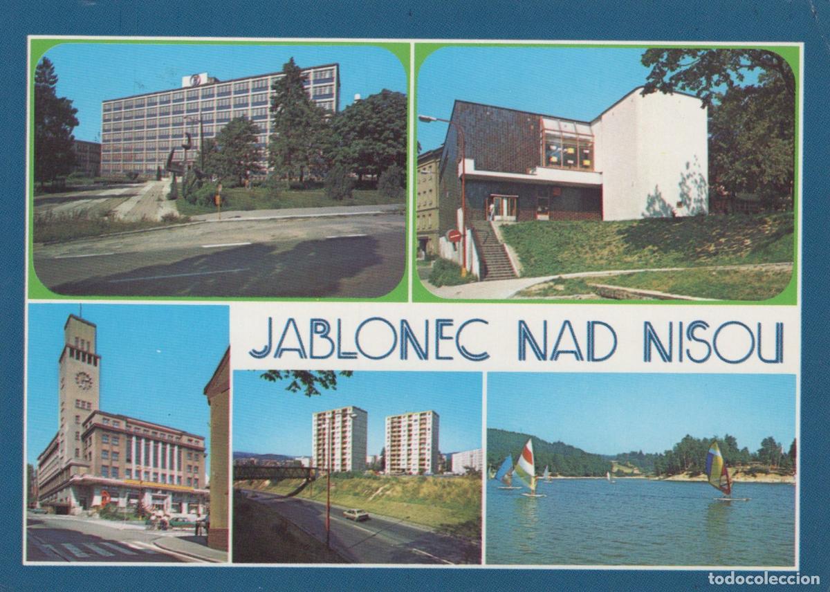 Postales: Slovakia Jablonec Nad Nisou Czechoslovakia City Views Lake With *YAS750