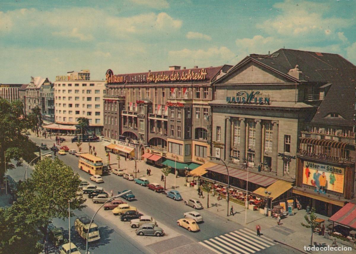 Postkarten: Germany Berlin Kurf&uuml;rstendamm Street Scene With Cars and Unposted *YAS672