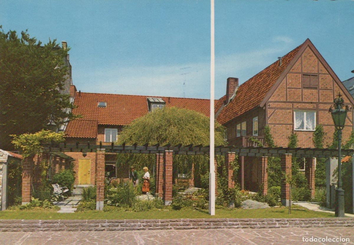 Postcards: Sweden Ystad Pilgrandsg&aring;rden Traditional Brick Houses and Unposted *YAS687
