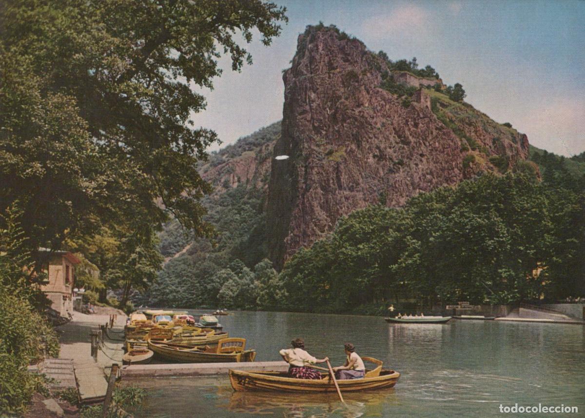 Cartes Postales: Germany Bad M&uuml;nster am Stein Ebernburg River Nahe Castle *YAS836