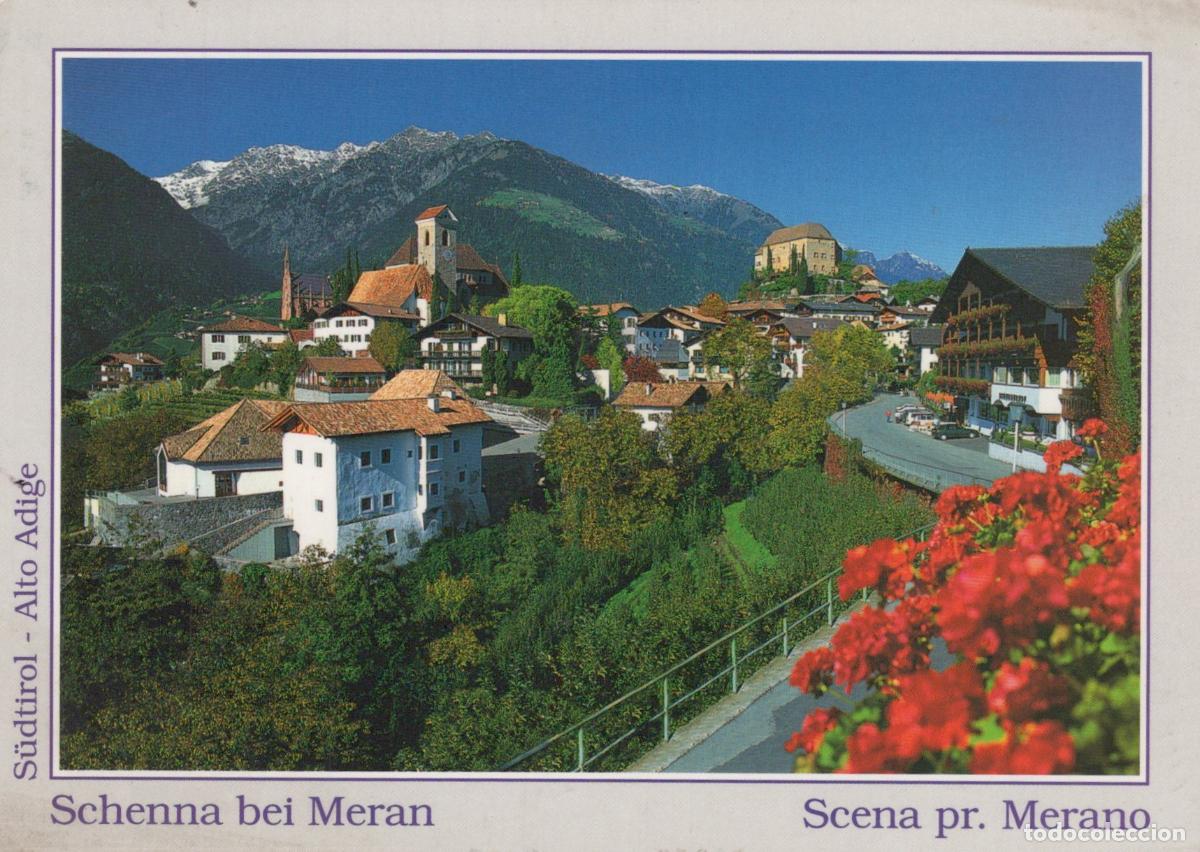 Postales: Italy Schenna Bei Meran Alto Adige Mountain Village Landscape View *YAS841