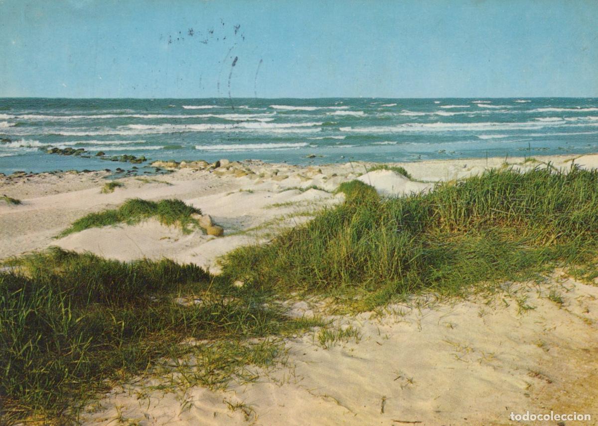 Postcards: Germany Gr&ouml;mitz Ostseeheilbad Sandy Beach and Rough Sea Landscape *YAS846