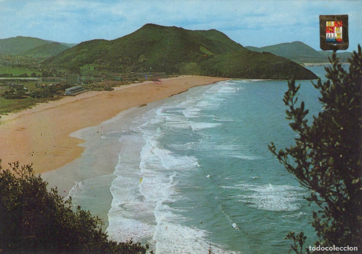 Postkarten: Spain Santona Santander Playa Berria Beach Coastal Landscape *YAS882