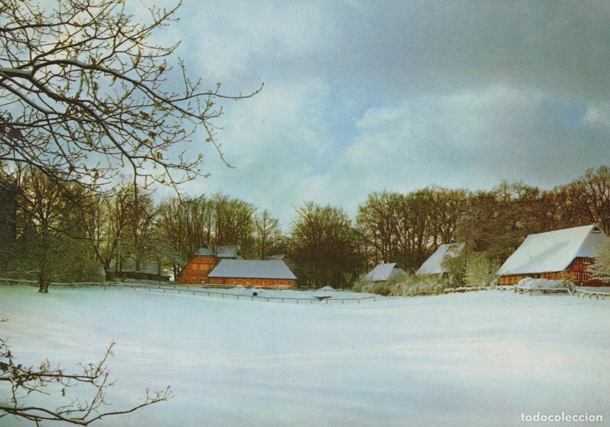 Postales: Germany Wilsede L&uuml;neburger Heide Winter Landscape With Snow Unposted *YAS887
