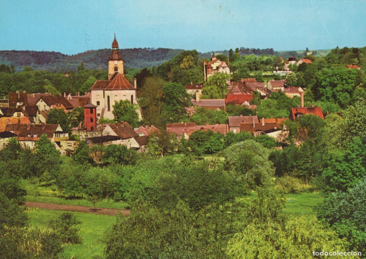 Cartes Postales: Germany Buckow M&auml;rkische Schweiz Village Church Landscape View *YAS782
