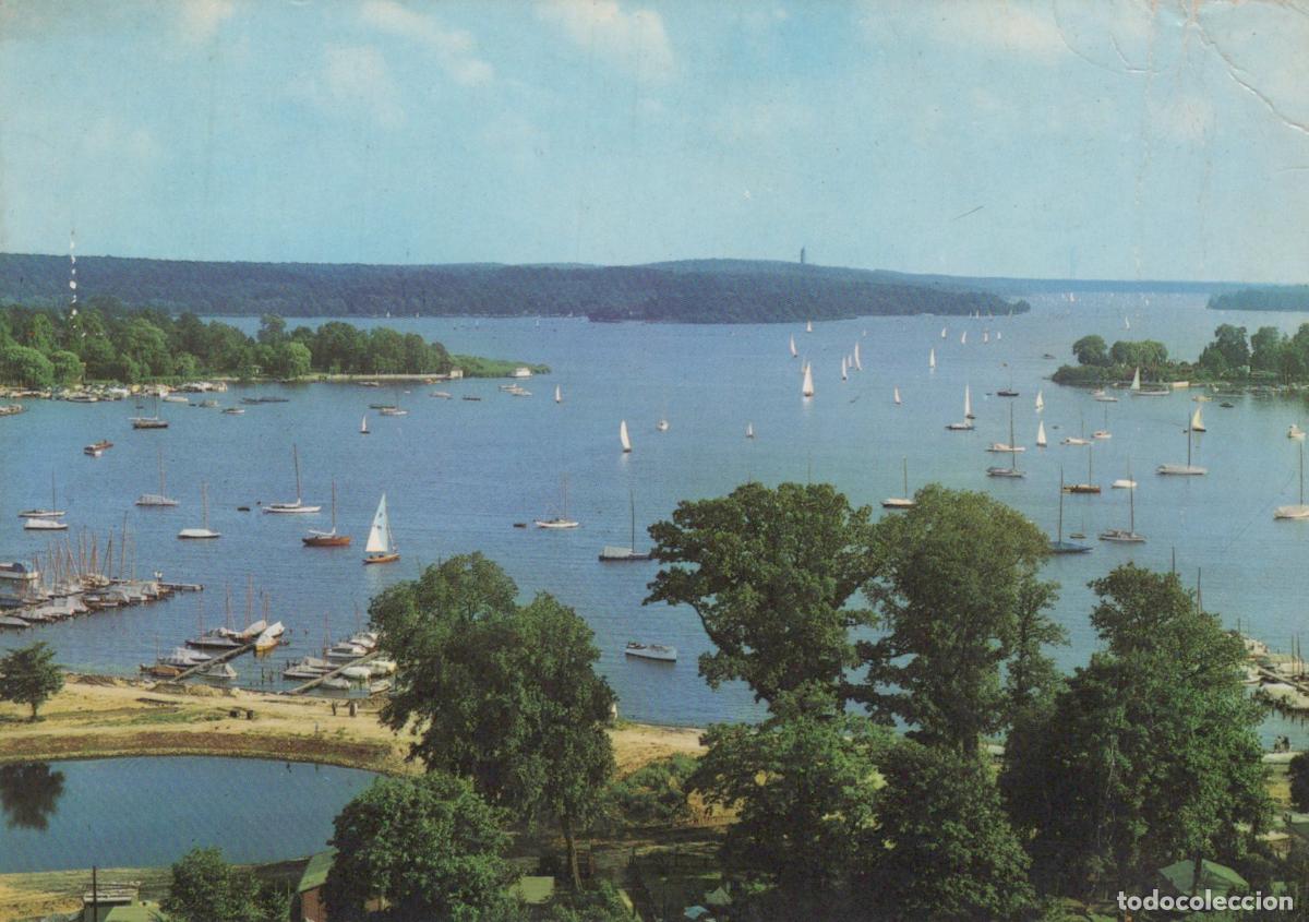 Cartes Postales: Germany Berlin Panoramic View of Havel and Grunewald Tower *YAS843