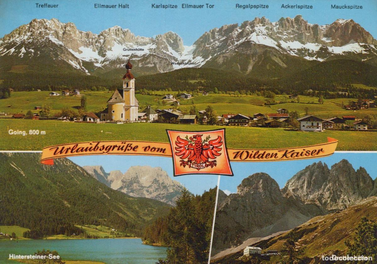 Postcards: Austria Going Hintersteiner See Wilden Kaiser Mountains Landscape *YAS863