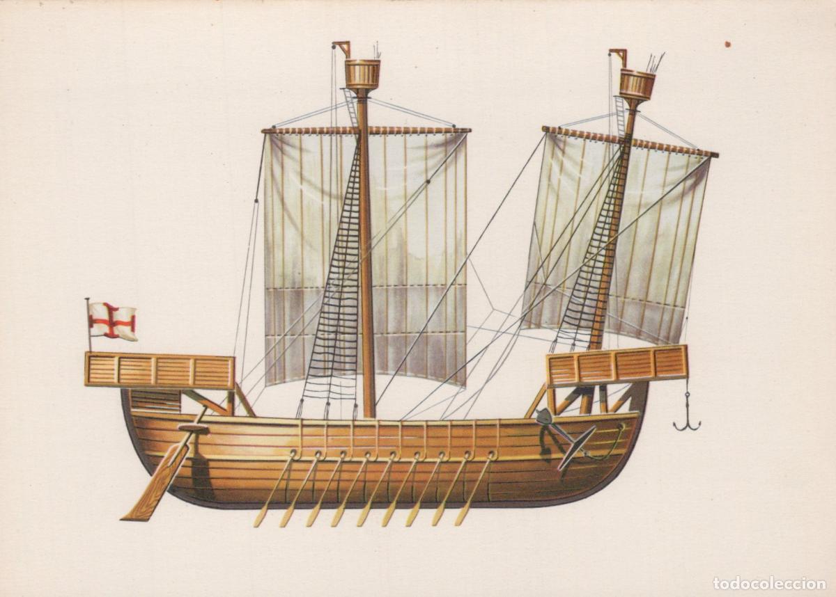 Postcards: Germany Reichenbach Norman Ship Circa 1100 First Crusade Unposted *YAS949