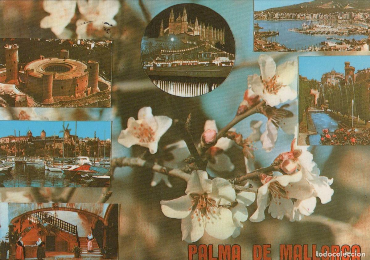 Cartes Postales: Spain Palma de Mallorca Multi View With Almond Blossoms and Landmarks *YAS974
