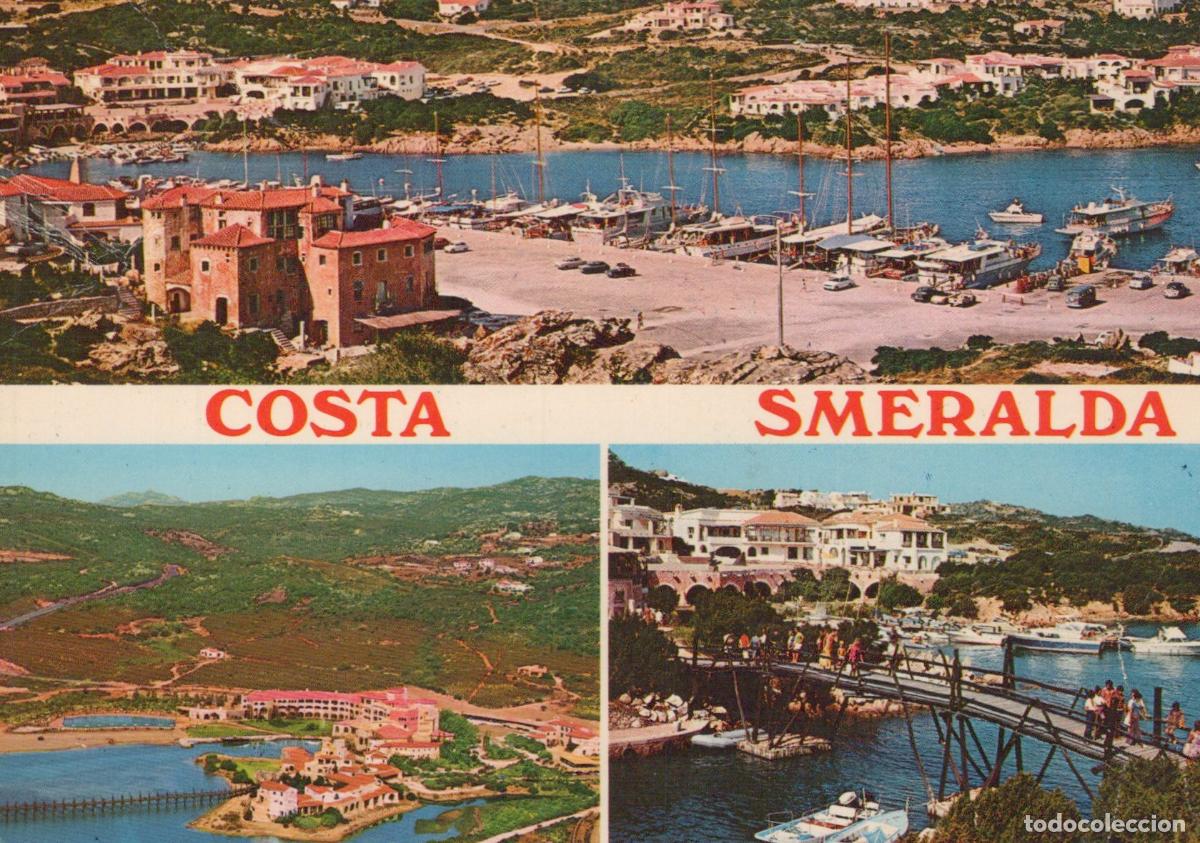 Postais: Italy Costa Smeralda Sardinia Marina Landscape Bridge 1970s *YAR031