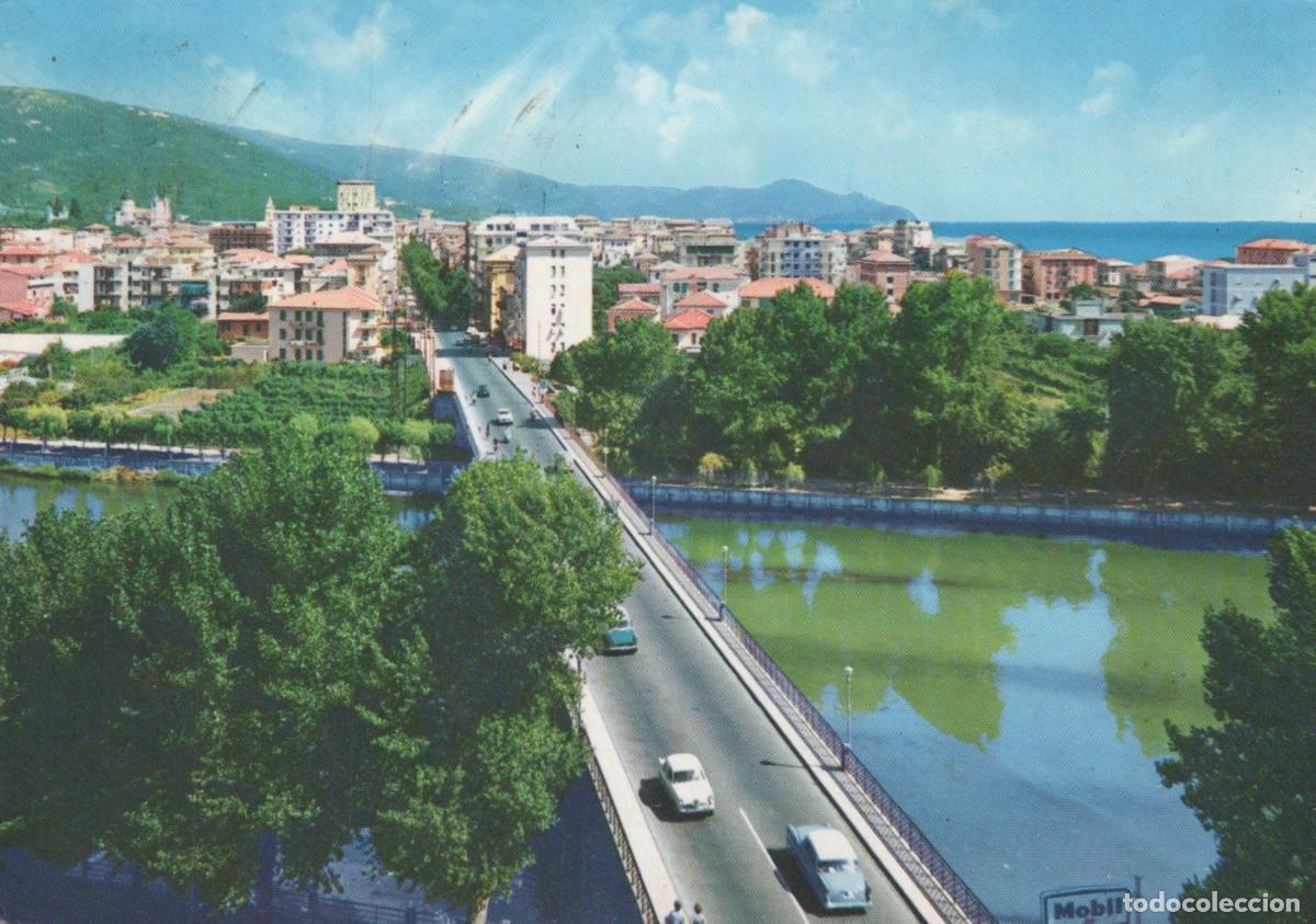 Postais: Italy Lavagna Panorama From Entella River Bridge Coastal Town View *YAR023