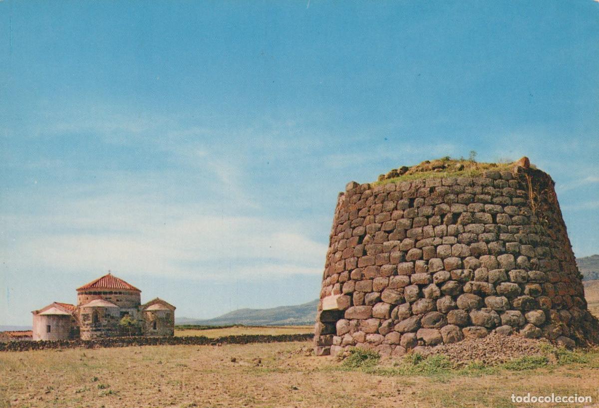 Postkarten: Italy Silanus Sardinia Nuraghe Chiesa S Sarbana Ancient Ruins *YAR101