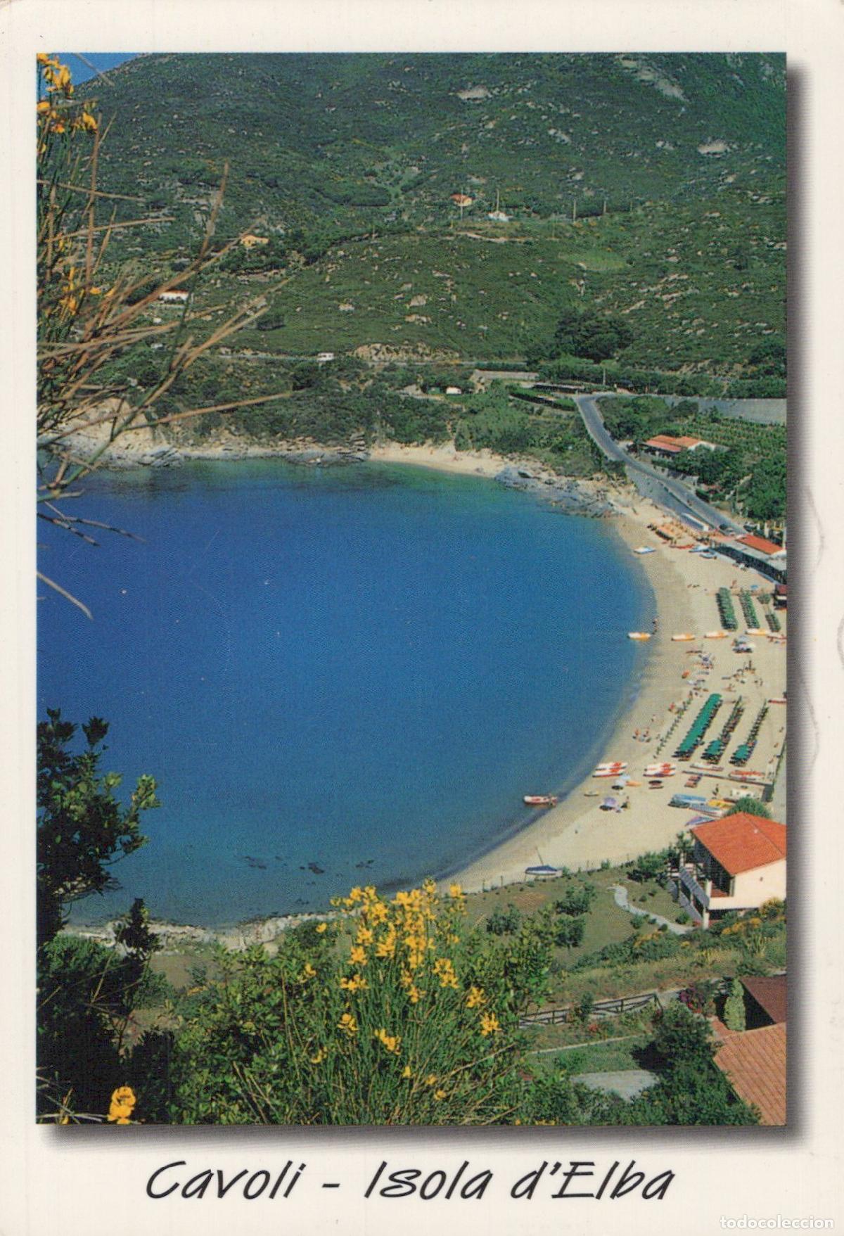 Postkarten: Italy Isola D Elba Cavoli Scenic Beach View With Blue Bay *YAR161
