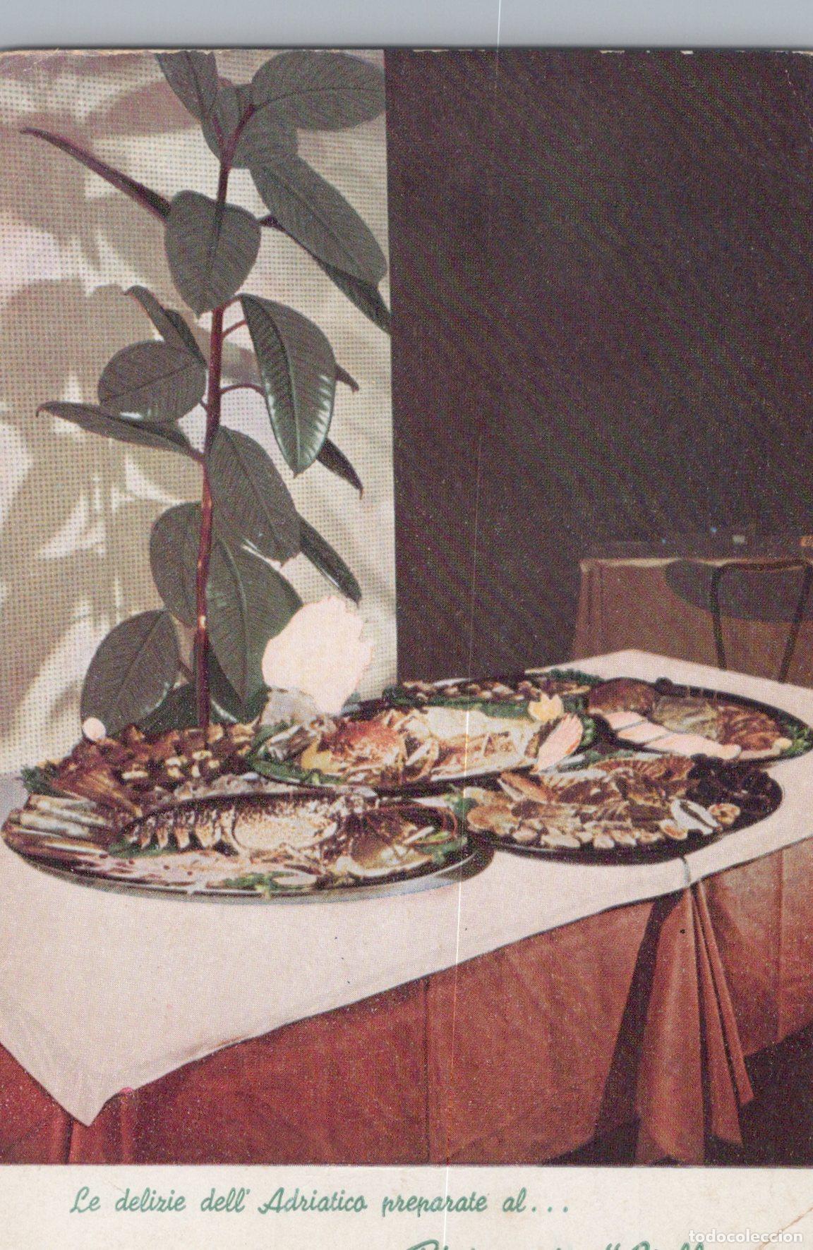 Postkarten: Italy Rimini Restaurant Nello Seafood Delicacies From Adriatic Unposted *YAR184