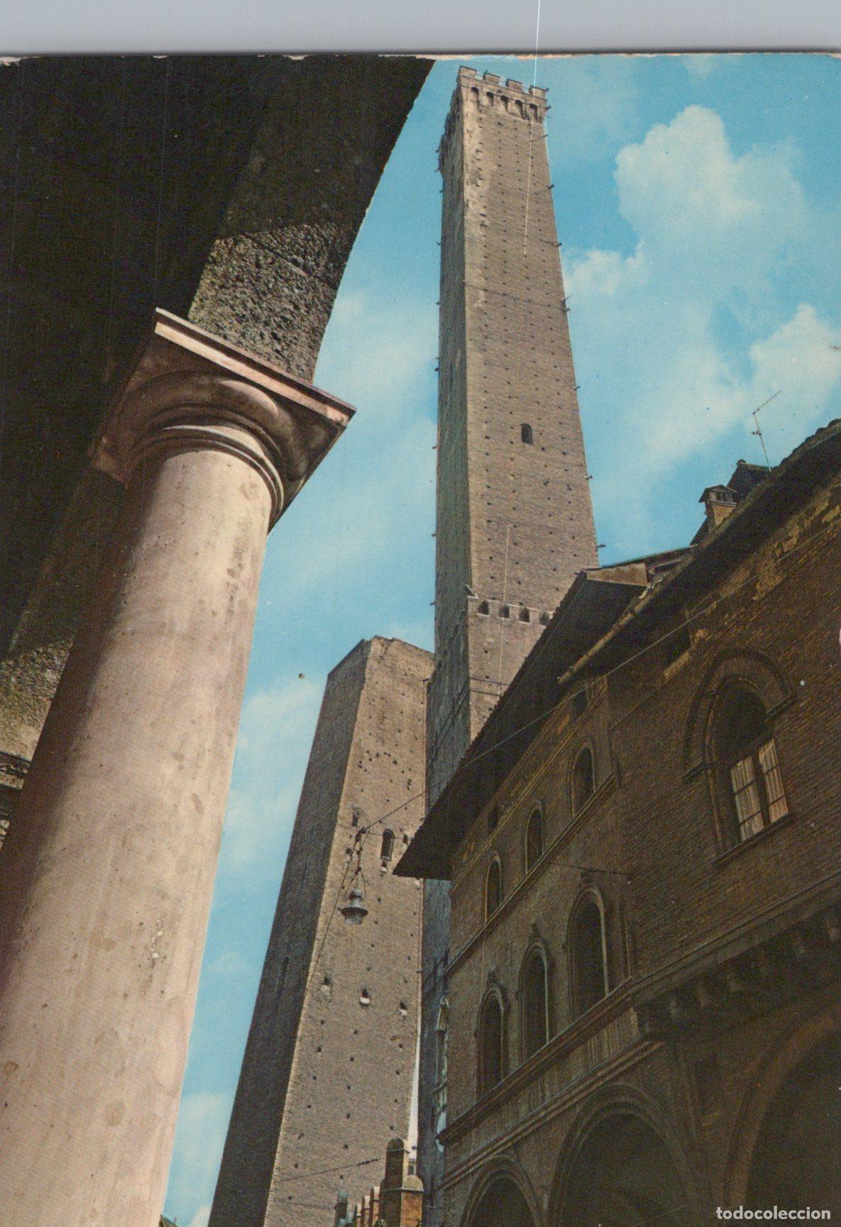 Postkarten: Italy Bologna Asinelli and Garisenda Towers Leaning Medieval Unposted *YAR189