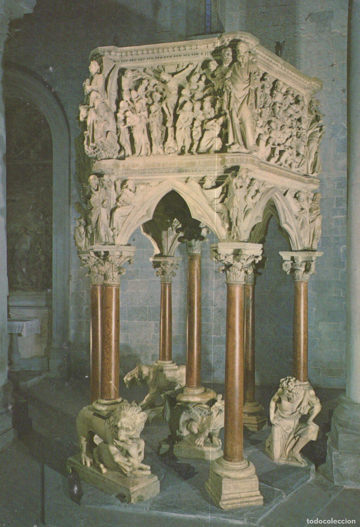 Cartoline: Italy Pistoia Sant Andrea Church Pulpit By Giovanni Pisano Art Unposted *YAR188