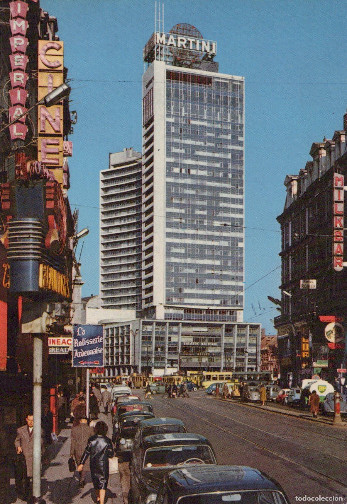 Postkarten: Belgium Brussels International Center Martini Tower Street Unposted *YAR206