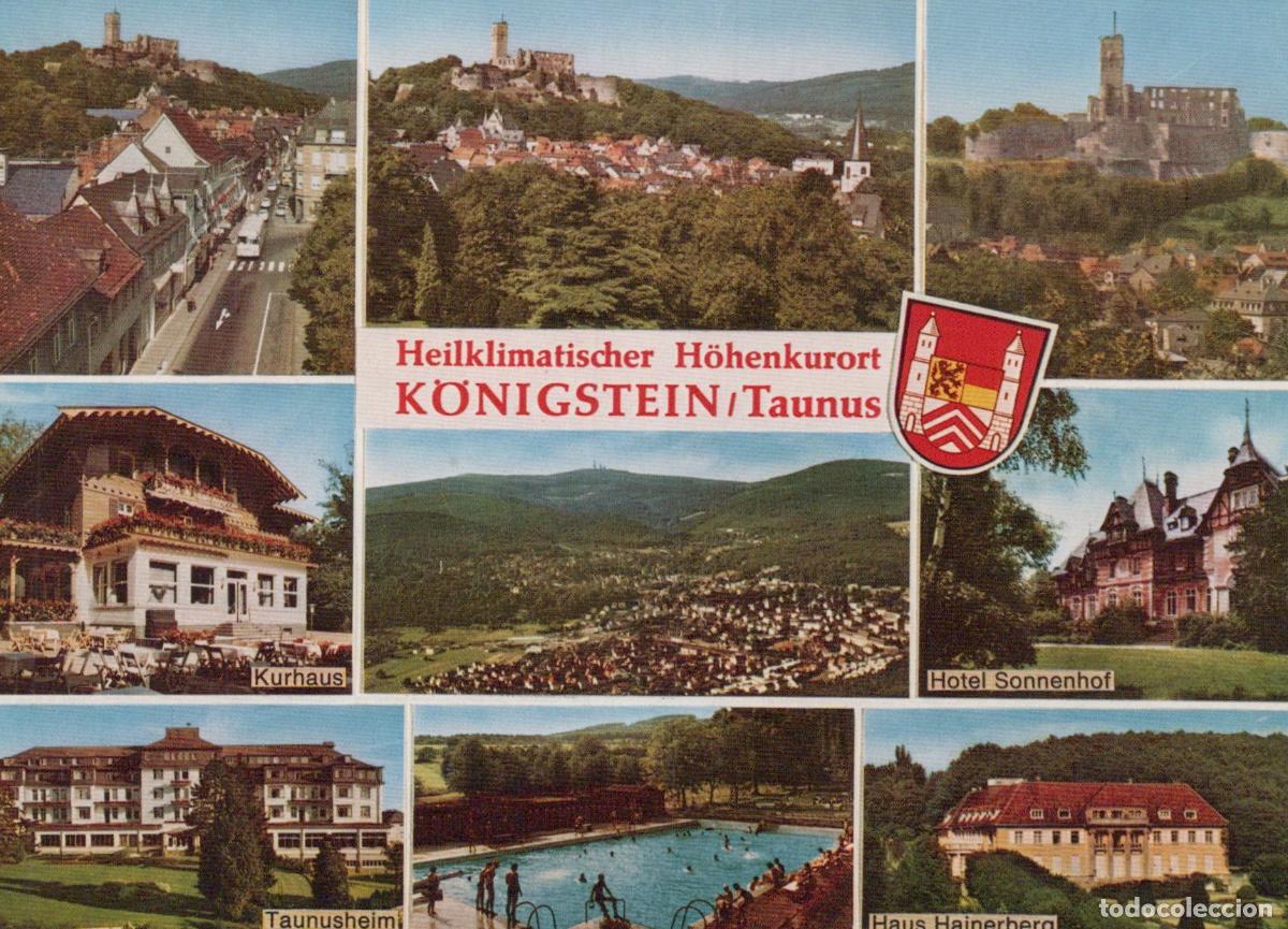 Postkarten: Germany K&ouml;nigstein IM Taunus Multi View Kurhaus Hotel Sonnenhof *YAR226
