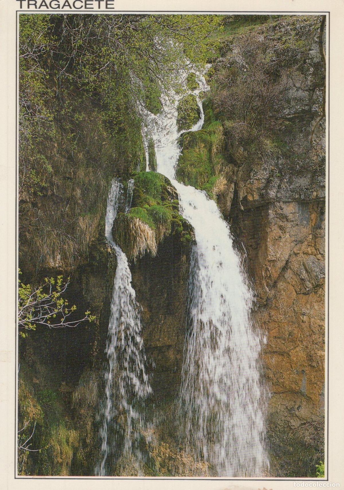 Postales: Spain Tragacete Cascata de San Blas With Fossil Tree Waterfall Unposted *YAR213