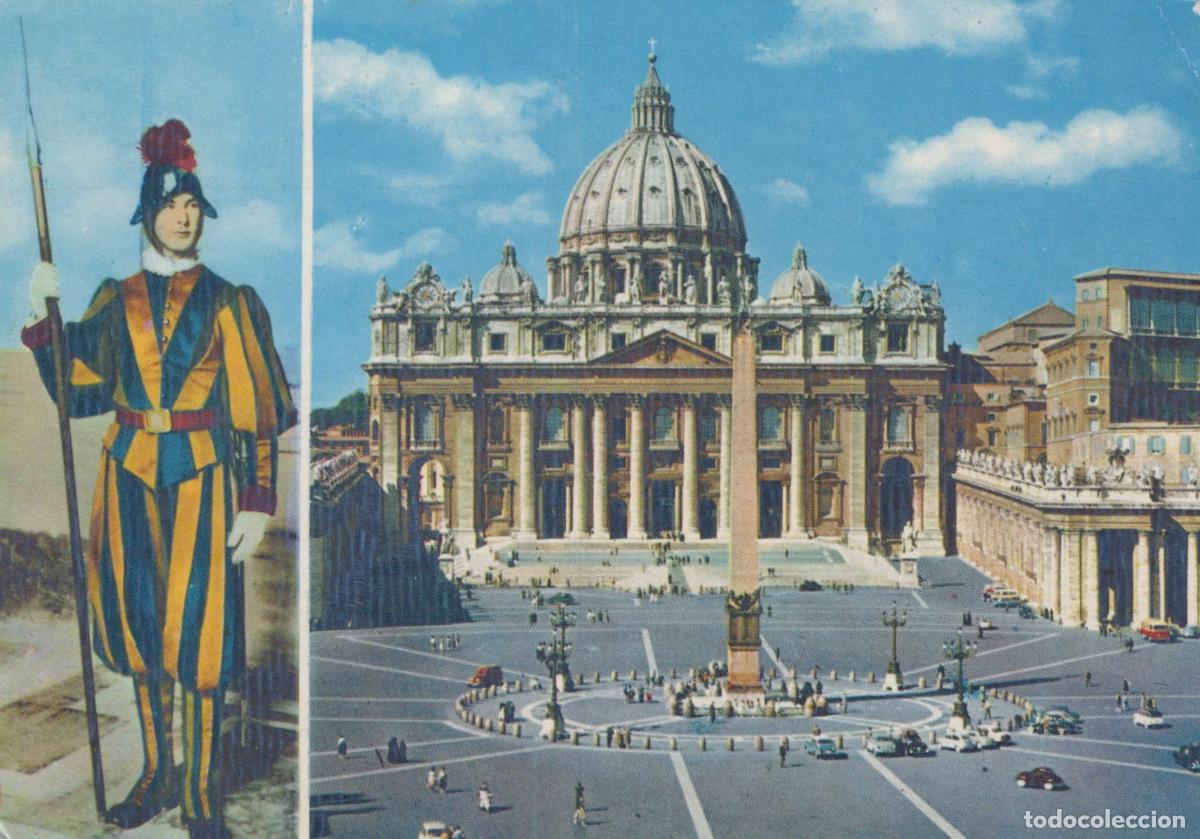 Cartes Postales: Vatican City Vatican City St Peter S Square Swiss Guard Rome Unposted *YAR259
