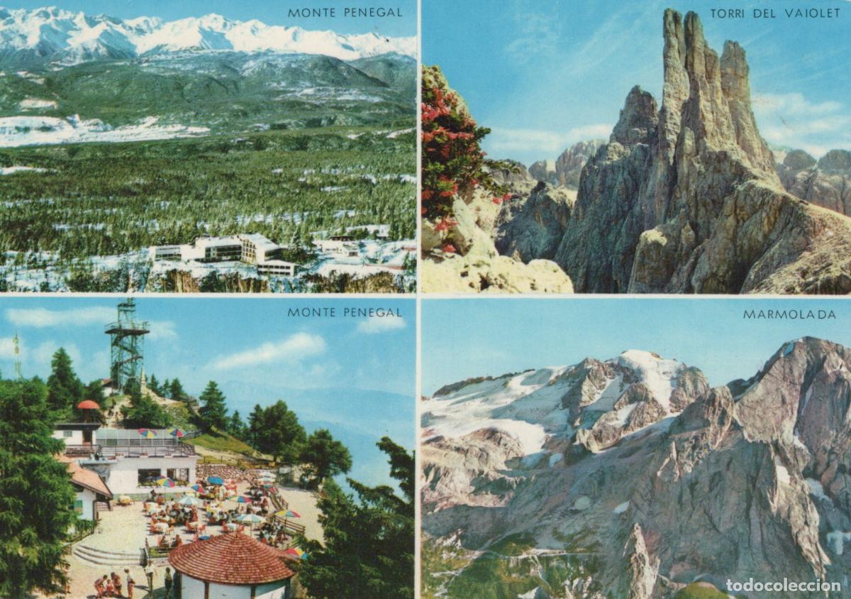 Cartes Postales: Italy Dolomites Monte Penegal Torri del Vaiolet Marmolada Unposted *YAR264