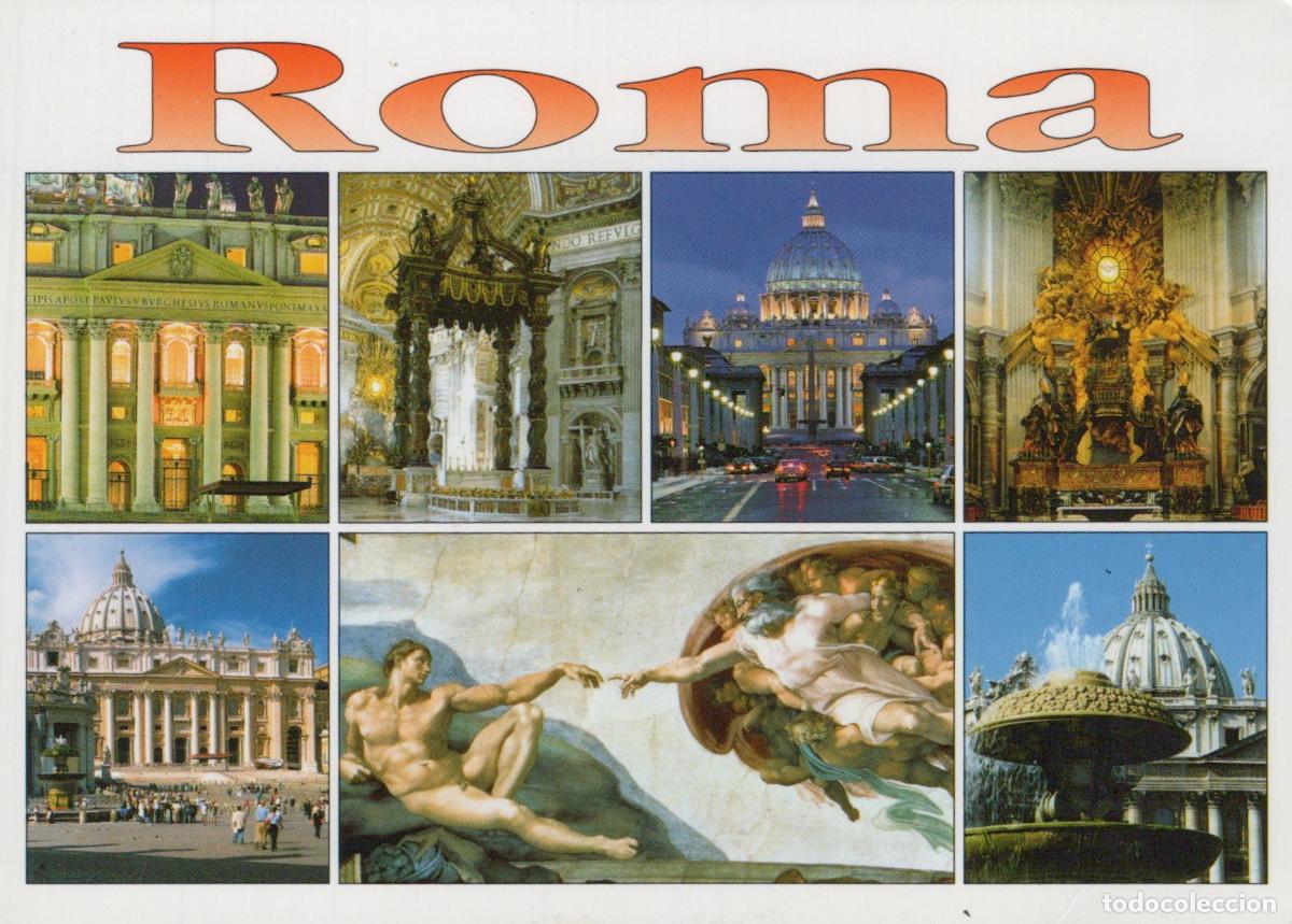 Cartes Postales: Italy Rome Vatican City St Peter S Basilica Michelangelo Sistine Chapel *YAR271
